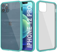 Load image into Gallery viewer, iPhone 12 Pro Case Punkcase® LUCID 2.0 Teal Series w/ PUNK SHIELD Screen Protector | Ultra Fit
