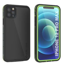 Load image into Gallery viewer, Punkcase iPhone 13 Pro Max Waterproof Case [Aqua Series] Armor Cover [Black]

