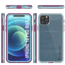 Load image into Gallery viewer, Punkcase iPhone 13 Pro Max Waterproof Case [Aqua Series] Armor Cover [Clear Blue] [Clear Back]
