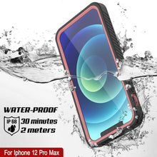 Load image into Gallery viewer, iPhone 12 Pro Max Waterproof Case, Punkcase [Extreme Series] Armor Cover W/ Built In Screen Protector [Pink]
