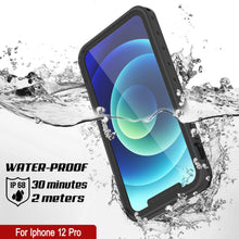 Load image into Gallery viewer, iPhone 12 Pro Waterproof IP68 Case, Punkcase [Clear] [StudStar Series] [Slim Fit] [Dirtproof]
