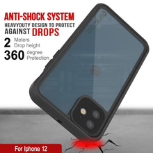 Load image into Gallery viewer, iPhone 12 Waterproof IP68 Case, Punkcase [Clear] [StudStar Series] [Slim Fit] [Dirtproof]
