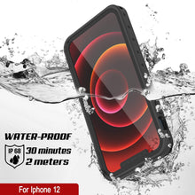 Load image into Gallery viewer, iPhone 12 Waterproof IP68 Case, Punkcase [Clear] [StudStar Series] [Slim Fit] [Dirtproof]
