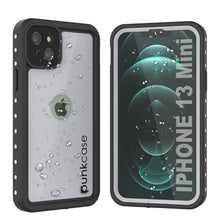 Load image into Gallery viewer, iPhone 13 Mini Waterproof IP68 Case, Punkcase [White] [StudStar Series] [Slim Fit] [Dirtproof]
