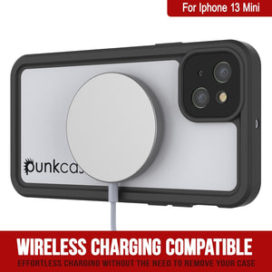 iPhone 13 Mini Waterproof IP68 Case, Punkcase [White] [StudStar Series] [Slim Fit] [Dirtproof]