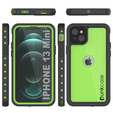 Load image into Gallery viewer, iPhone 13 Mini Waterproof IP68 Case, Punkcase [Light green] [StudStar Series] [Slim Fit] [Dirtproof]

