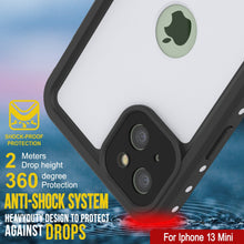 Load image into Gallery viewer, iPhone 13 Mini Waterproof IP68 Case, Punkcase [White] [StudStar Series] [Slim Fit] [Dirtproof]
