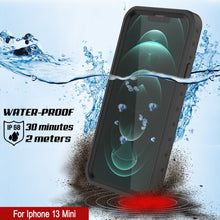 Load image into Gallery viewer, iPhone 13 Mini Waterproof IP68 Case, Punkcase [Black] [StudStar Series] [Slim Fit]
