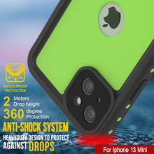 Load image into Gallery viewer, iPhone 13 Mini Waterproof IP68 Case, Punkcase [Light green] [StudStar Series] [Slim Fit] [Dirtproof]
