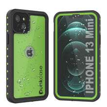 Load image into Gallery viewer, iPhone 13 Mini Waterproof IP68 Case, Punkcase [Light green] [StudStar Series] [Slim Fit] [Dirtproof]
