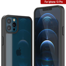 Load image into Gallery viewer, iPhone 13 Pro Case Punkcase® LUCID 2.0 Black Series w/ PUNK SHIELD Screen Protector | Ultra Fit
