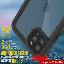 Load image into Gallery viewer, iPhone 13 Pro Max Waterproof IP68 Case, Punkcase [Clear] [StudStar Series] [Slim Fit] [Dirtproof]
