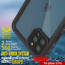 Load image into Gallery viewer, iPhone 13 Pro Waterproof IP68 Case, Punkcase [Clear] [StudStar Series] [Slim Fit] [Dirtproof]
