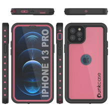 Load image into Gallery viewer, iPhone 13 Pro Waterproof IP68 Case, Punkcase [Pink] [StudStar Series] [Slim Fit] [Dirtproof]

