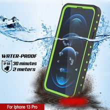 Load image into Gallery viewer, iPhone 13 Pro Waterproof IP68 Case, Punkcase [Light green] [StudStar Series] [Slim Fit] [Dirtproof]
