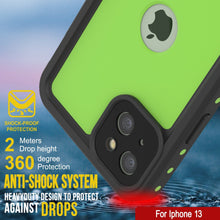 Load image into Gallery viewer, iPhone 13 Waterproof IP68 Case, Punkcase [Light green] [StudStar Series] [Slim Fit] [Dirtproof]
