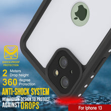 Load image into Gallery viewer, iPhone 13 Waterproof IP68 Case, Punkcase [White] [StudStar Series] [Slim Fit] [Dirtproof]
