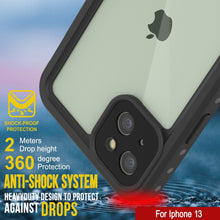 Load image into Gallery viewer, iPhone 13 Waterproof IP68 Case, Punkcase [Clear] [StudStar Series] [Slim Fit] [Dirtproof]
