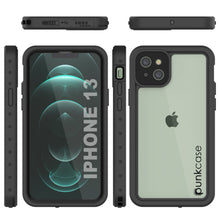 Load image into Gallery viewer, iPhone 13 Waterproof IP68 Case, Punkcase [Clear] [StudStar Series] [Slim Fit] [Dirtproof]
