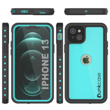 Load image into Gallery viewer, iPhone 13 Waterproof IP68 Case, Punkcase [Teal] [StudStar Series] [Slim Fit]
