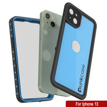 Load image into Gallery viewer, iPhone 13 Waterproof IP68 Case, Punkcase [Light blue] [StudStar Series] [Slim Fit] [Dirtproof]
