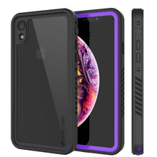 Load image into Gallery viewer, iPhone XR Waterproof Case, Punkcase [Extreme Series] Armor Cover W/ Built In Screen Protector [Purple]
