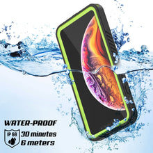 Load image into Gallery viewer, iPhone XR Waterproof Case, Punkcase [Extreme Series] Armor Cover W/ Built In Screen Protector [Light Green]
