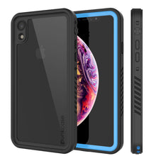 Load image into Gallery viewer, iPhone XR Waterproof Case, Punkcase [Extreme Series] Armor Cover W/ Built In Screen Protector [Light Blue]
