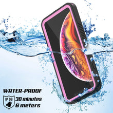 Load image into Gallery viewer, iPhone XR Waterproof Case, Punkcase [Extreme Series] Armor Cover W/ Built In Screen Protector [Pink]
