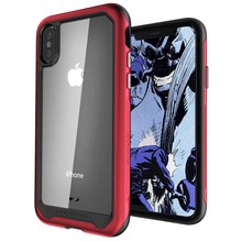 Load image into Gallery viewer, iPhone Xs Max Case, Ghostek Atomic Slim 2 Series  for iPhone Xs Max Rugged Heavy Duty Case|RED
