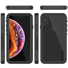 Load image into Gallery viewer, iPhone XS Waterproof Case, Punkcase [Extreme Series] Armor Cover W/ Built In Screen Protector [Black]
