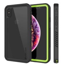Load image into Gallery viewer, iPhone XS Waterproof Case, Punkcase [Extreme Series] Armor Cover W/ Built In Screen Protector [Light Green]
