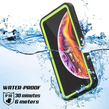 Load image into Gallery viewer, iPhone XS Waterproof Case, Punkcase [Extreme Series] Armor Cover W/ Built In Screen Protector [Light Green]
