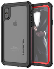 Load image into Gallery viewer, iPhone Xs  Case ,Ghostek Nautical Series  for iPhone Xs Rugged Heavy Duty Case |  RED
