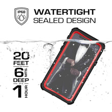 Load image into Gallery viewer, iPhone Xs  Case ,Ghostek Nautical Series  for iPhone Xs Rugged Heavy Duty Case |  RED
