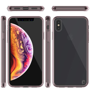 iPhone XS Case, PUNKcase [Lucid 2.0 Series] [Slim Fit] Armor Cover [Crystal-Pink]