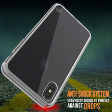 Load image into Gallery viewer, iPhone XS Case, PUNKcase [Lucid 2.0 Series] [Slim Fit] Armor Cover [Clear]

