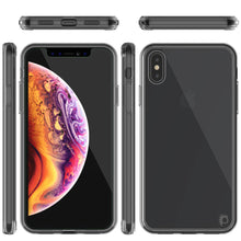 Load image into Gallery viewer, iPhone XS Max Case, PUNKcase [Lucid 2.0 Series] [Slim Fit] Armor Cover [Crystal-Black]
