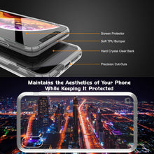 Load image into Gallery viewer, iPhone XS Case, PUNKcase [Lucid 2.0 Series] [Slim Fit] Armor Cover [Clear]
