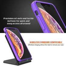Load image into Gallery viewer, iPhone XS Max Case, PUNKcase [Lucid 2.0 Series] [Slim Fit] Armor Cover [Purple]
