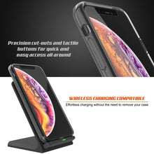 Load image into Gallery viewer, iPhone XS Max Case, PUNKcase [Lucid 2.0 Series] [Slim Fit] Armor Cover [Crystal-Black]
