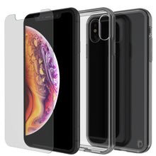 Load image into Gallery viewer, iPhone XS Max Case, PUNKcase [Lucid 2.0 Series] [Slim Fit] Armor Cover [Crystal-Black]
