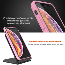 Load image into Gallery viewer, iPhone XS Case, PUNKcase [Lucid 2.0 Series] [Slim Fit] Armor Cover [Pink]
