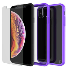 Load image into Gallery viewer, iPhone XS Case, PUNKcase [Lucid 2.0 Series] [Slim Fit] Armor Cover [Purple]
