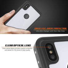 Load image into Gallery viewer, iPhone XS Max Waterproof IP68 Case, Punkcase [White] [StudStar Series] [Slim Fit] [Dirtproof]
