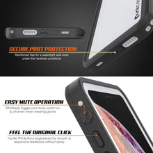 Load image into Gallery viewer, iPhone XS Max Waterproof IP68 Case, Punkcase [White] [StudStar Series] [Slim Fit] [Dirtproof]
