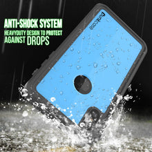 Load image into Gallery viewer, iPhone XS Waterproof IP68 Case, Punkcase [Light blue] [StudStar Series] [Slim Fit] [Dirtproof]

