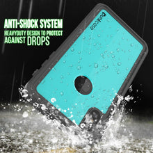 Load image into Gallery viewer, iPhone XS Waterproof IP68 Case, Punkcase [Teal] [StudStar Series] [Slim Fit] [Dirtproof]
