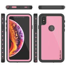 Load image into Gallery viewer, iPhone XS Waterproof IP68 Case, Punkcase [Pink] [StudStar Series] [Slim Fit] [Dirtproof]
