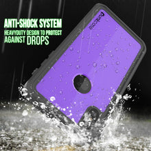 Load image into Gallery viewer, iPhone XS Waterproof IP68 Case, Punkcase [Purple] [StudStar Series] [Slim Fit] [Dirtproof]
